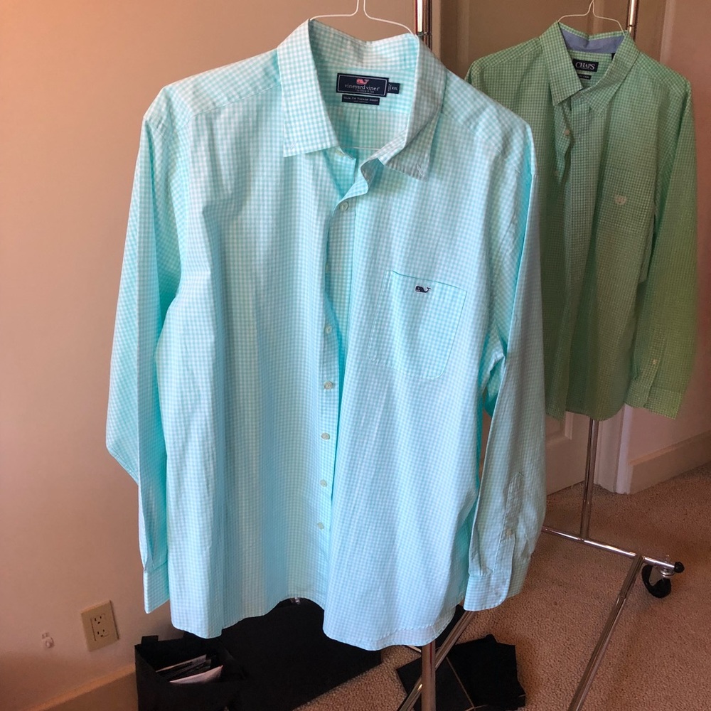 Vineyard Vines Slim Button Down Casual Dress Shirt